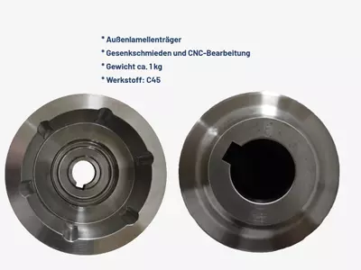 Außenlamellenträger